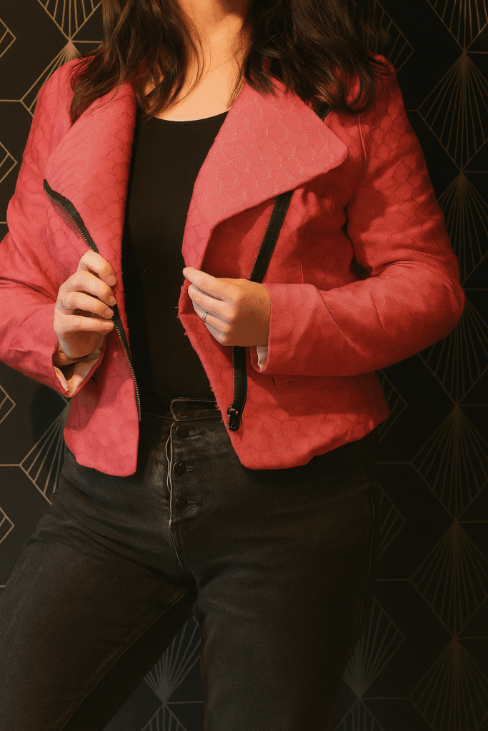Le perfecto 127 Burda Style 11/2023 porté