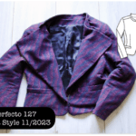 perfecto 127 burda style 11/2023 jacquard studio walkie talkie